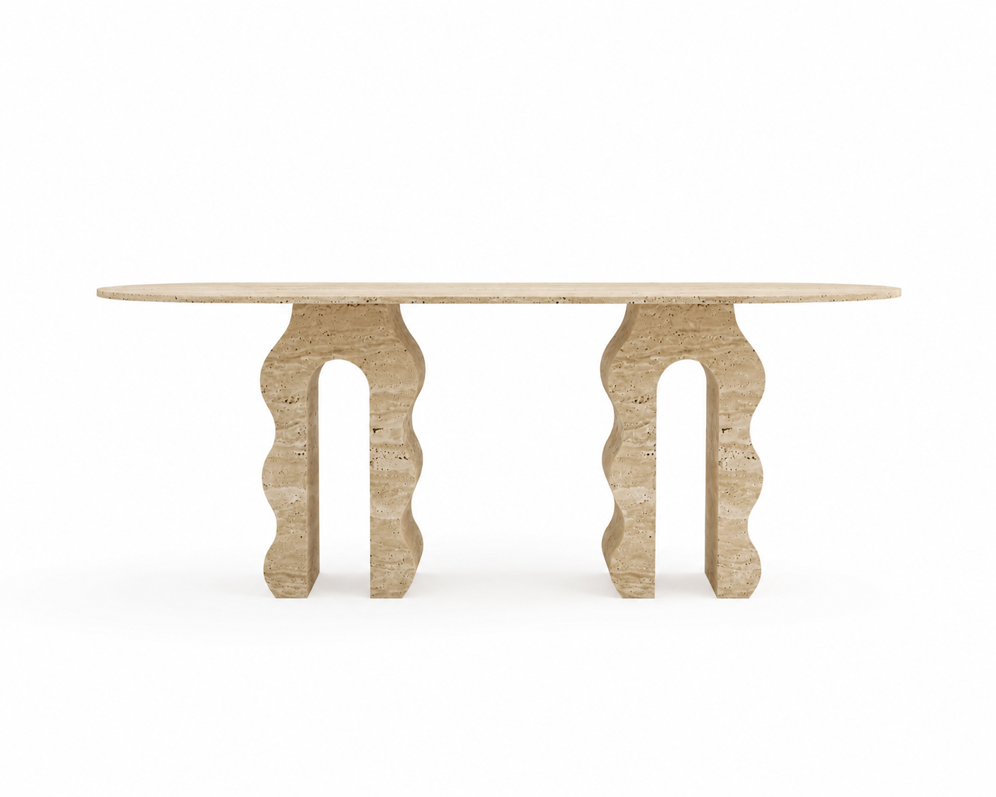Natural Dining Table, Organic Modern Stone Table, Sculptural Natural Stone Dining Table, Custom Dining Room Furniture
